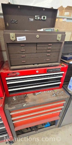 Kennedy Craftsman Tool Boxes including Tools Contents