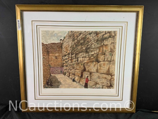 Framed Art Jerusalem 932 Marc Chagall 30x38 63/450