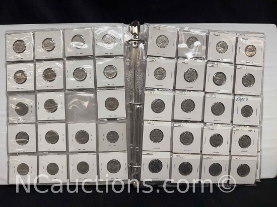 Binder Full of Nickels 1950s-2000s