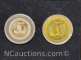 Harras Del Rio Laughlin Casino Playing Token Coins