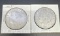 2 1921-S Morgan Silver Dollars 90% Silver Coins