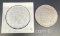 2 1922-D Silver Peace Dollars 90% Silver Coins 54 Grams