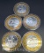 5 Neptune .999 Silver HSP Coins