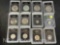 Assorted Authenticated Coins. Eisenhowers, Susan B Anthonys, Seated Liberty dime more