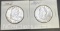 1958-D Franklin 90% Silver Half Dollars 30 grams
