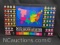 Complete American Statehood Quarter Collection 1999-2000 colored Quarters