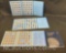 4 Lincoln Penny Set Coin Albums with Pennies 1930s-2000s