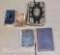 Antique Religious Books Cross and The Crown, 1863 Bible, D L Moody more