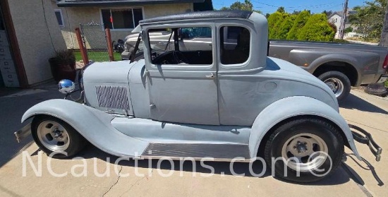 1928 Ford Model A Coupe VIN A2426380 Odometer says 1106 Miles