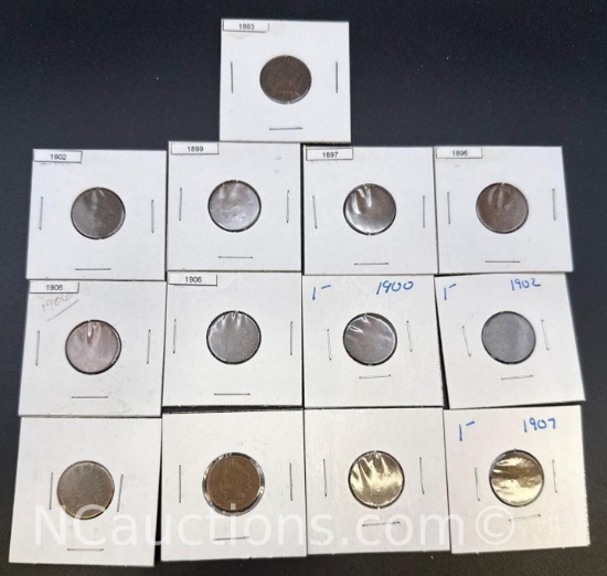Indian Head Wheat Pennies