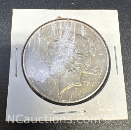 1926-D Silver Peace Dollar 90% Silver Coin