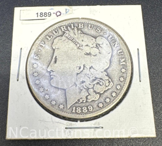 1889-O Morgan Silver Dollar 90% Silver Coin 27 Grams