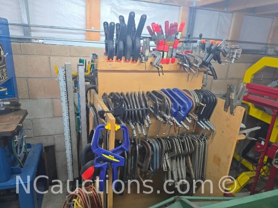 C clamps & pipe clamps Horse clamps Holders Gripes etc.