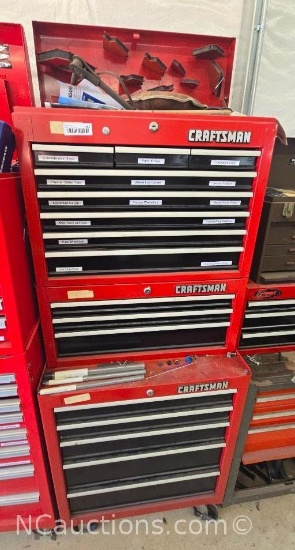 Craftsman Tools Boxes including Tools Contents