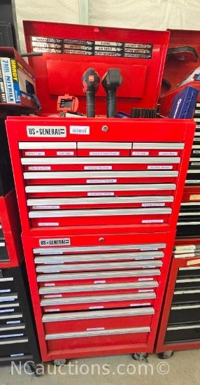 US General Tools Boxes including Tools Contents
