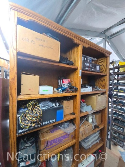 Shelf with Contents - Tools Parts etc.