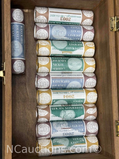 Westward Journey Series 2000s Rolled Nickels 1997g total