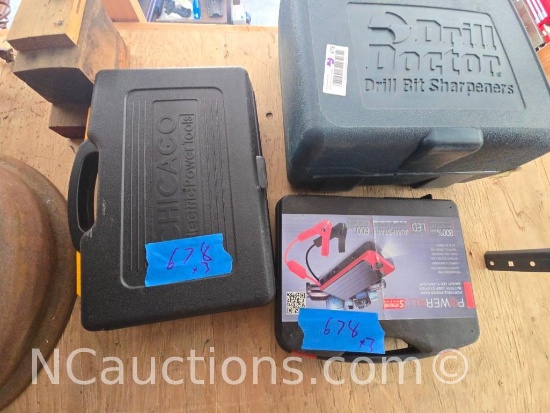 Power Tool Lot - Sharpener Powerbank etc.