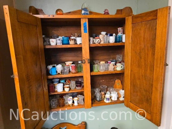 Shelf and Ceramic Collection
