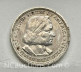 1892 Columbian half dollar 90% Silver