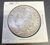 1897-S Morgan Silver Dollar 90% Silver Coin