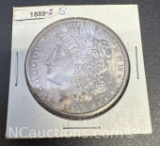 1889-S Morgan Silver Dollar 90% Silver Coin 28 Grams