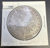 1880 Morgan Silver Dollar 90% Silver Coin 28 Grams