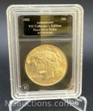 Authenticated 1923 Silver Peace Dollar 90% Silver Coin