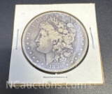 1880-S Morgan Silver Dollar 90% Silver Coin 27 Grams