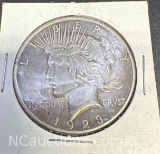1923-D Silver Peace Dollar 90% Silver Coin 28 Grams