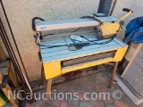 Tile Saw Powers On 8in Blade 24in Bridge Saw