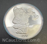 Disney 1 Troy Oz .999 Fine Silver DOC Bullion Coin