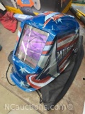 Lincoln Electric All American Viking Welding Helmet Digital Self Darkening Used