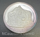Disney 1 Troy Oz .999 Fine Silver Witch Bullion Coin