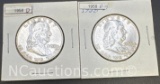1958-D Franklin 90% Silver Half Dollars 30 grams