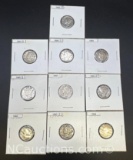 Mercury dimes 90% Silver Coins