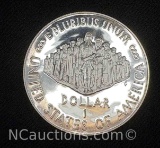 200th anniversary of the constitution, 1 dollar coin San Francisco 90 percent silver 26.64 grams