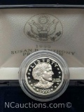 1999 Susan B Anthony Proof Coin w/ COA