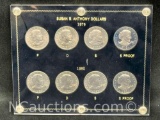 Susan B Anthony Dollars 1979, 1980 including S Proofs