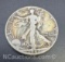 1942 Walking Liberty 90% Silver Half Dollar Coin 12. Grams