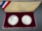 1999 Dolley Madison 90% Silver Proof And Uncirculated Dollars 26. Grams