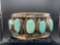 Navajo Turquoise Cuff Bracelet 43. Grams