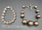Sterling Silver Bracelets 33. Grams