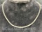 925 Sterling Silver Italy Chain Necklace 8g
