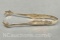 925 Sterling Silver Vintage Sugar Cube Tongs 14g
