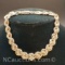 Sterling Silver braided Bracelet 7.43 Grams