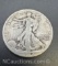 1942-S Walking Liberty 90% Silver Half Dollar Coin 12. Grams