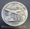 1959 Dawn Of The Jet Age Sterling Silver Coin 34. Grams