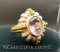 Sterling Silver Amethyst Ring 8. Grams Size 8