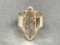 925 Mexico Sterling Silver Fancy Ring Sz.8